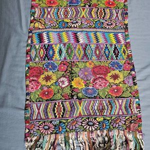 Wool Blanket Throw Stripe Woven Thick Barn Horse Picnic Stadium Red White 57"x49